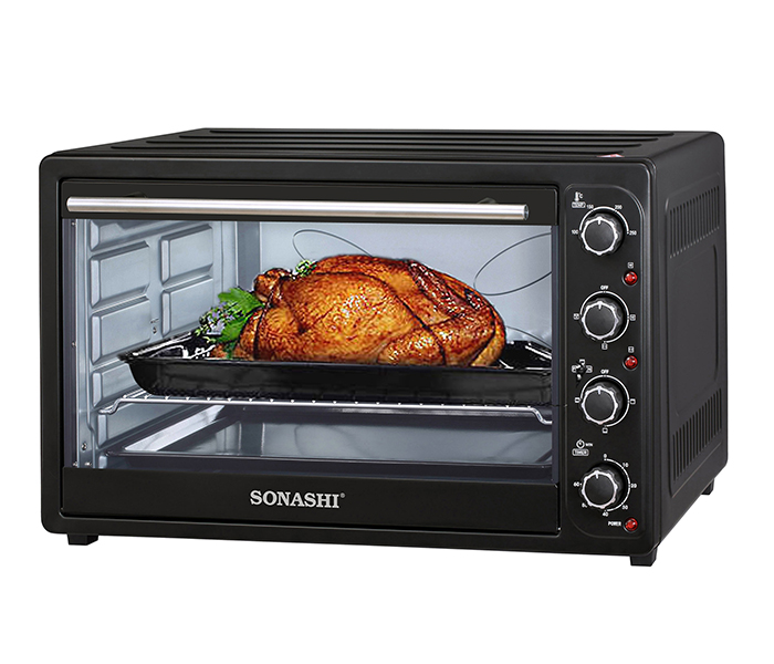 Sonashi STO-733 85 Litre Electric Oven with Rotisserie & Convection Function - 2200W - Zoom Image 2