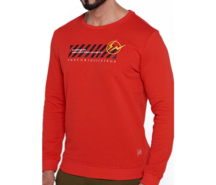 Petro OU10053 Biker Design Long Sleeve T- Shirt 2XL-Red - Zoom Image 3