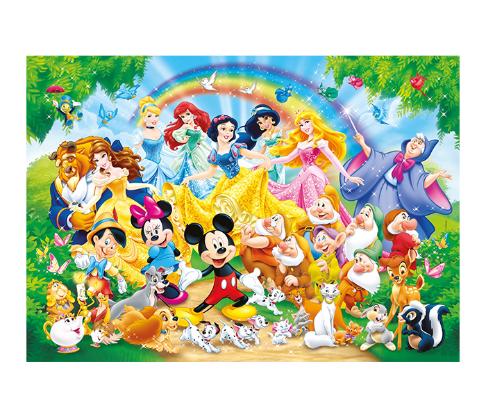 Clementoni 24473 Disney Super Colour Maxi Family Children Puzzle - 24 Pieces - Zoom Image 1