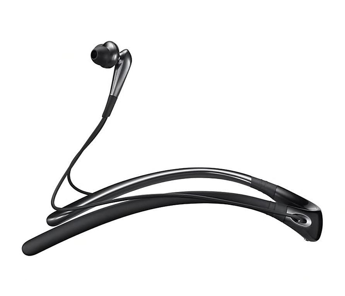 Level U Pro Bluetooth Neckband Highbass In-Ear Headset With Mic - Black - Zoom Image 4