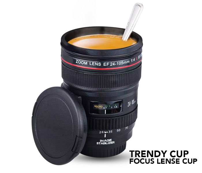 Trendy Cup AT1777A Focus Lense Cup Black - Zoom Image 2