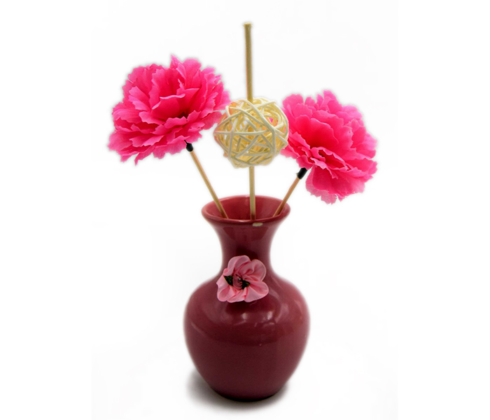 Reed AR-114-3 Decorative Floral Diffuser - Pink - Zoom Image 1