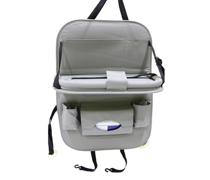 Ismail 31130100 Car Seat Organizer - Gray - Zoom Image