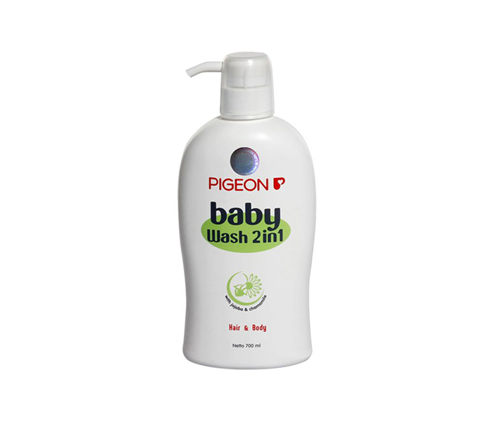 Pigeon N11583574A 2-in-1 Hair & Baby Body Wash - White - Zoom Image