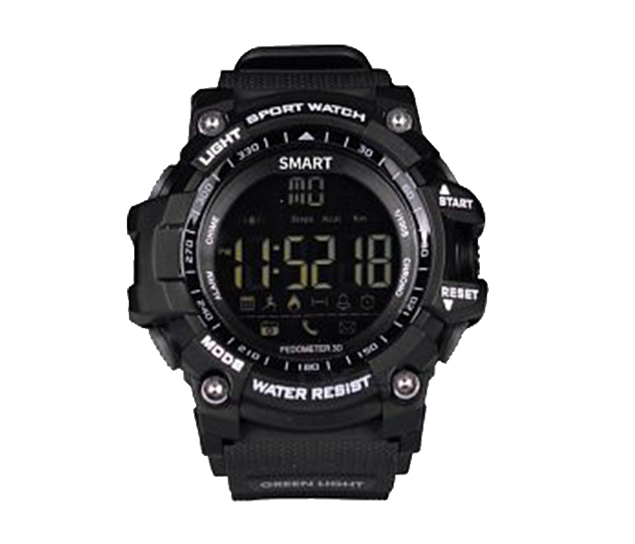 BSNL EX-16 Fitness Smart Watch, Black - Zoom Image 1