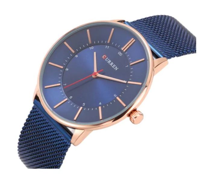 Curren 8303 Analog Quartz Watch For Men Blue - Zoom Image 2