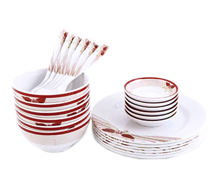 Royalford RF6971 35 Pieces Melamine Ware Dinner Set - Zoom Image 4