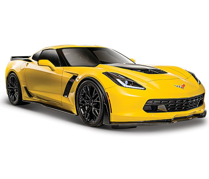 Maisto Tech 31133 1:24 SE (B) 2015 Corvette Z06 Yellow - Zoom Image