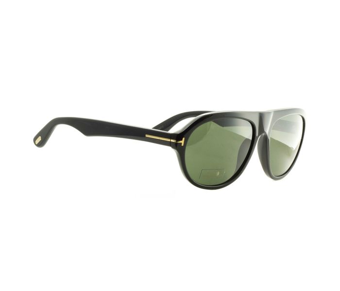 Tomford TF397 01N Ivan Black Frame & Green Mirrored Sunglasses for Women - Zoom Image 2