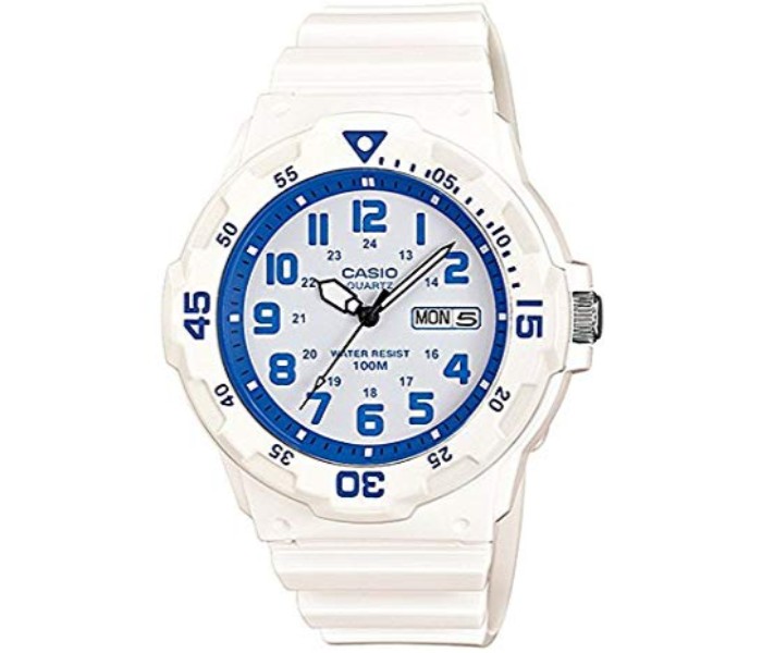 Casio MRW-200HC-7B2 Mens Analog Watch White - Zoom Image