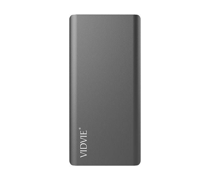 Vidvie PB-722 20000mAh Dual Port Powerbank - Black - Zoom Image 4