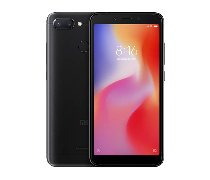 Xiaomi Redmi 6 4GB RAM 64GB Storage Smartphone - Black - Zoom Image 3