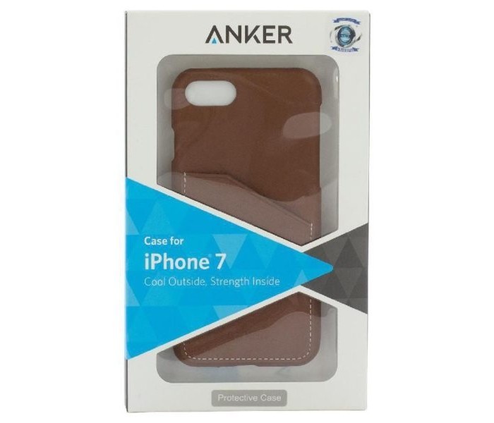 Anker A7065 iPhone 7 Back Case Brown - Zoom Image