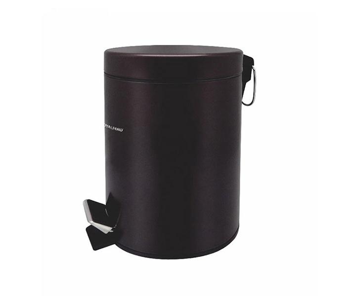 Royalford RF7418 5 Litre Round Dust Bin - Black - Zoom Image