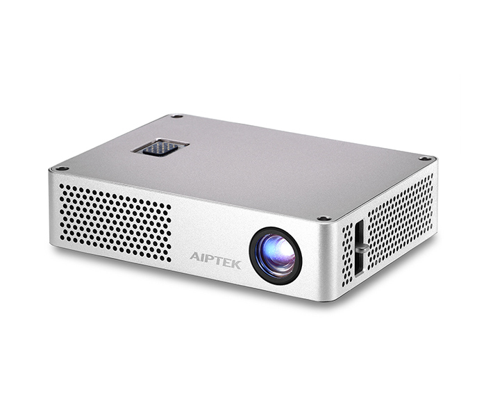 Aiptek L400 iBeamBlock Ultimate Stackable Computing Projection System with 100-inch Display - Silver - Zoom Image 1