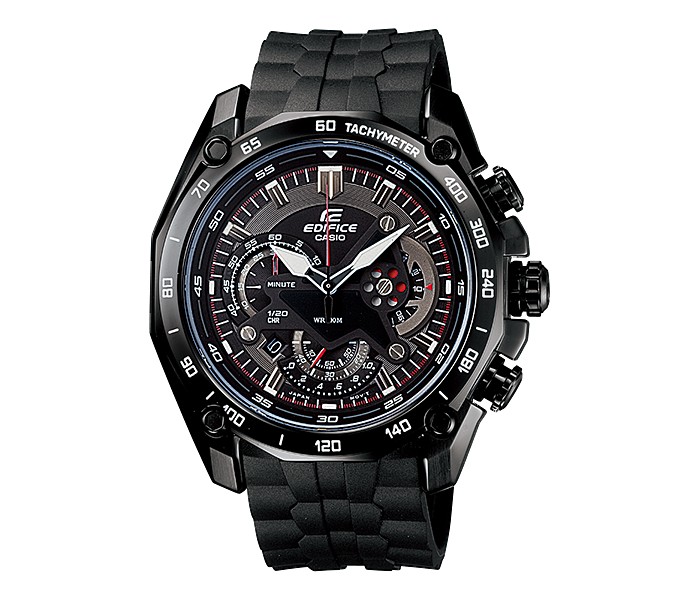 Casio Edifice EF-550PB-1ADF Mens Analog Watch Black - Zoom Image