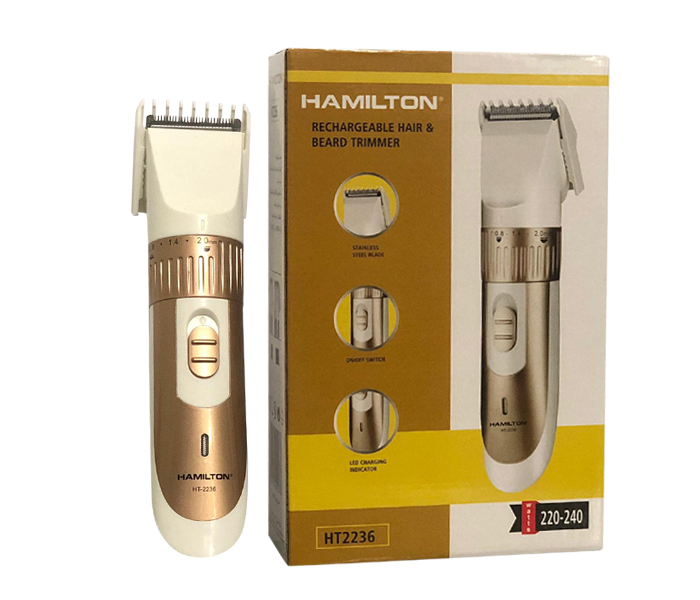 Hamilton HT2236 Rechargeable Hair & Beard Trimmer - Zoom Image 2