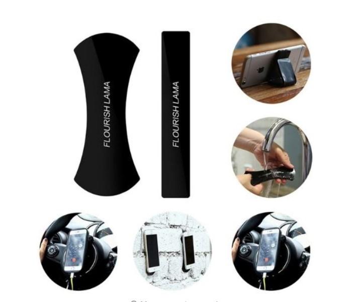 Pop Magic Rubber Pad Universal Multi-Functional Car Bracket Mobile Phone Holder Sticker Black - Zoom Image 3