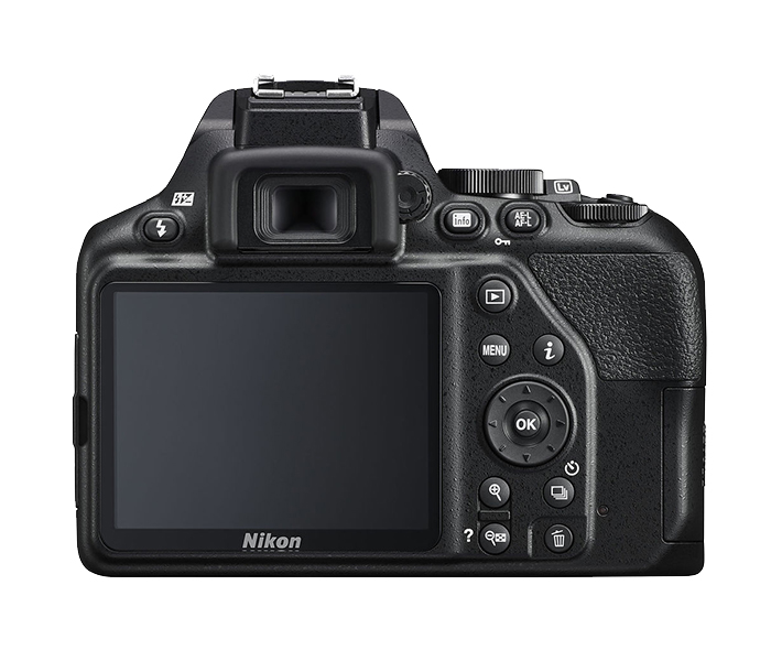 Nikon D3500 DSLR Camera with AF-P DX 18-55mm VR Lens - Black - Zoom Image 1