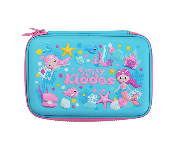 Smily Kiddos SK11001008 Single Compartment Pencil Case - Light Blue - Zoom Image