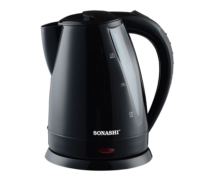 Sonashi SKT-1501 1.5 Litre Plastic Body Cordless Kettle - Black - Zoom Image 4