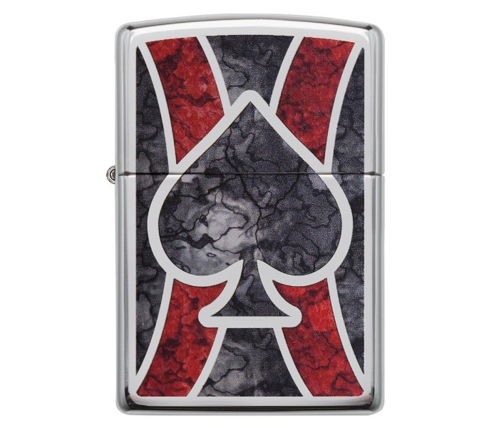 Zippo 28952 Ace Fusion Lighter Red and Grey - Zoom Image 4