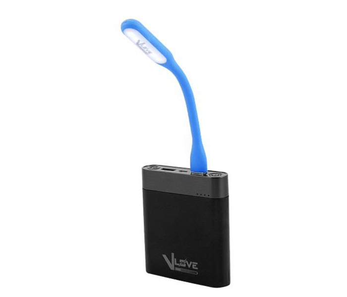 V Love Box V-Z01 15000 mAh Power Bank with USB LED Light - Zoom Image 2