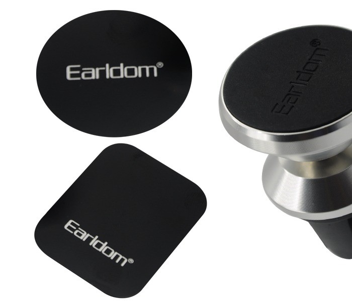 Zoom ET-EH22 Earldom Magnetic Suction Bracket With Car A/C Mount Black - Zoom Image 1