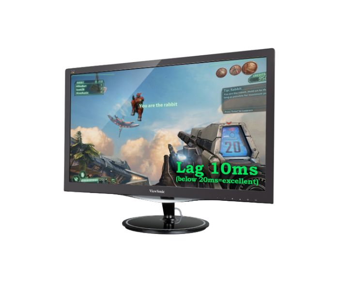 ViewSonic VX2457-mhd 24 Inch Full HD Gaming Monitor Black - Zoom Image 5