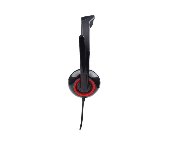 iends IE-HS698 Stereo Multimedia Headset with Microphone - Black - Zoom Image 1