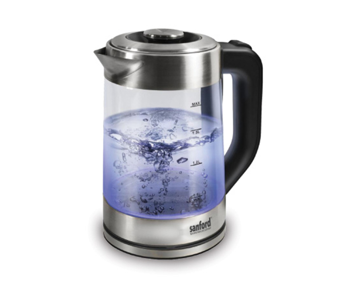 Sanford SF3350EK BS Glass Electric Kettle - 1.7 Litre - Zoom Image