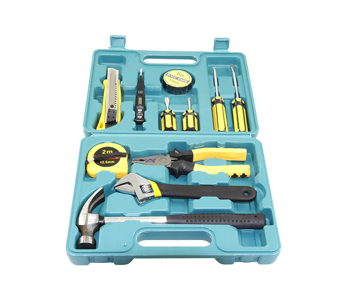 Home Package MT-5132 11Pcs Tool Set with Carry Box Assorted - Zoom Image 1