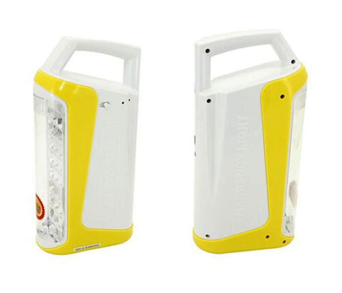 Sonashi SEL-697SP 24 Piece Rechargeable LED Lantern with Solar Panel & Mobile Charging Function - Yellow - Zoom Image 2