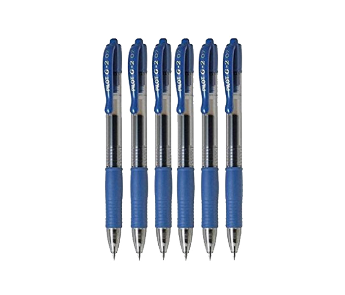 Pilot BL-G2-7 Retractable Gel Pen - Blue, Pack of 12 - Zoom Image 3