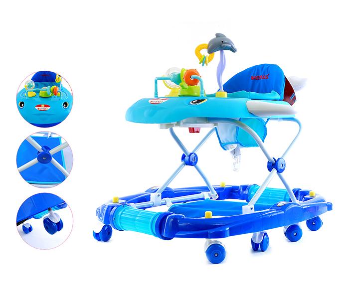 Baby Plus BP7747-BLUE Baby Walker - Blue - Zoom Image 1