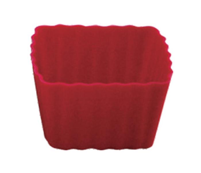 Royalford RF6496 Silicone Cupcake Mould - Red - Zoom Image