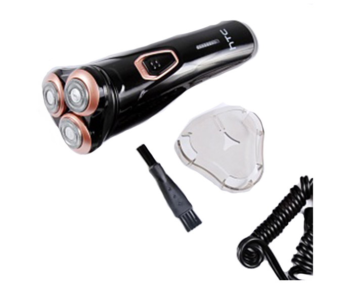 GT606 Washable Shaver with Super Shaving Function - Black & Gold - Zoom Image 5