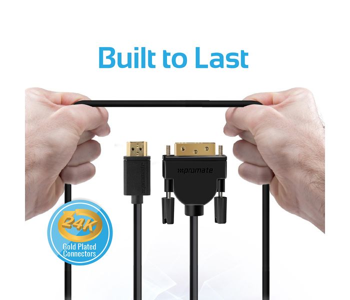 Buy Promate HDMI VGA Adaptor Kit (PROLINK-H2V) in Qatar