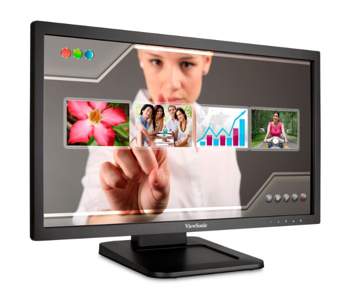 ViewSonic TD2220-2 22 Inch Full HD Touch Screen Monitor Black - Zoom Image 2