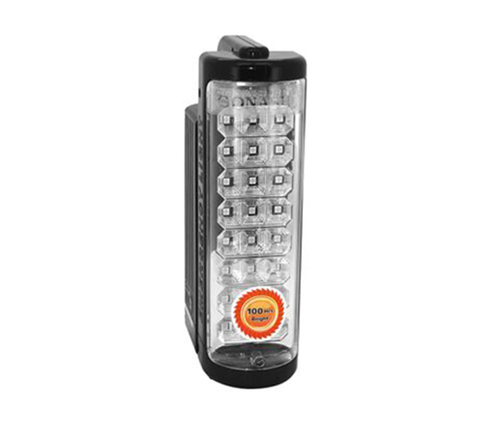 Sonashi SEL-698SP 24 Piece Rechargeable LED Lantern with Solar Panel & Mobile Charging Function - Black - Zoom Image 2