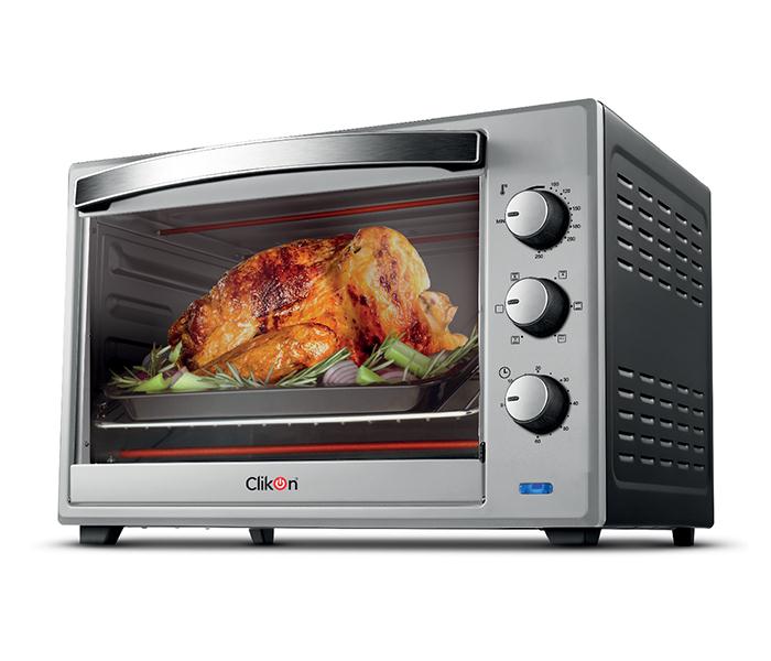 Clikon CK4315-N 60 Litre Electric Toaster Oven with Convection Heating, 2200W - Zoom Image