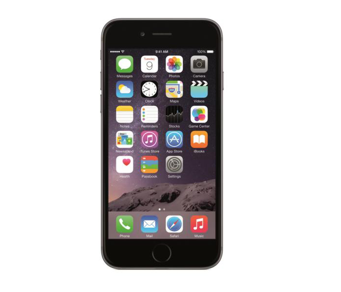 Apple iPhone 6 16GB 4G LTE - Black - Zoom Image 1