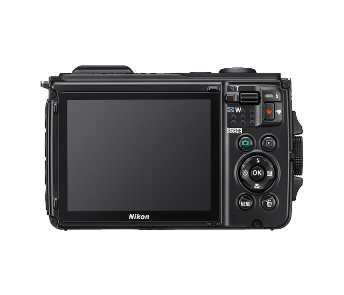 Nikon W300 Coolpix 16MP Waterproof Digital Camera - Orange - Zoom Image 3