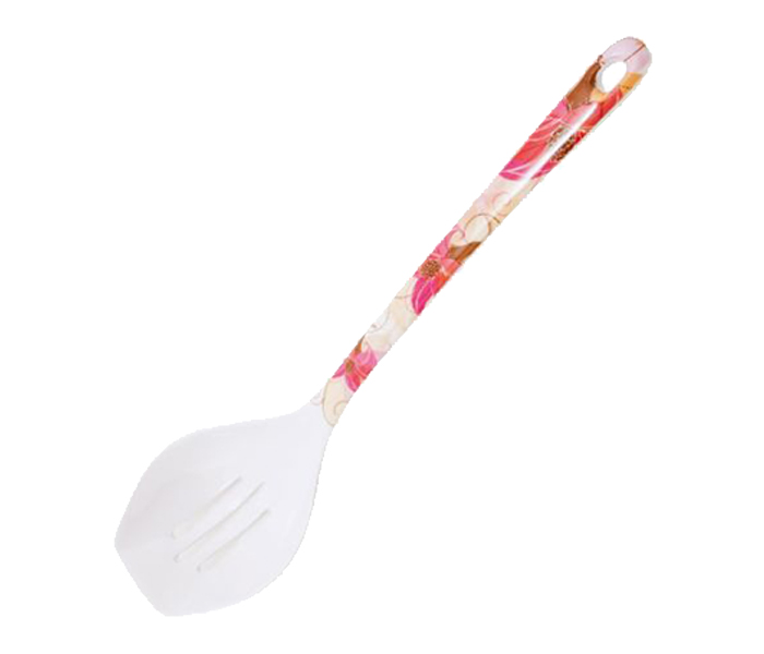 Royalford RF6386 Melamine Ware Slotted Spoon Thai Carnation - Zoom Image