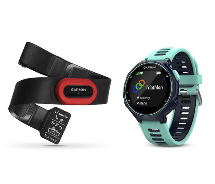 Garmin 735XT Forerunner GPS Multisport Watch HRM Run Bundle - Blue - Zoom Image 5