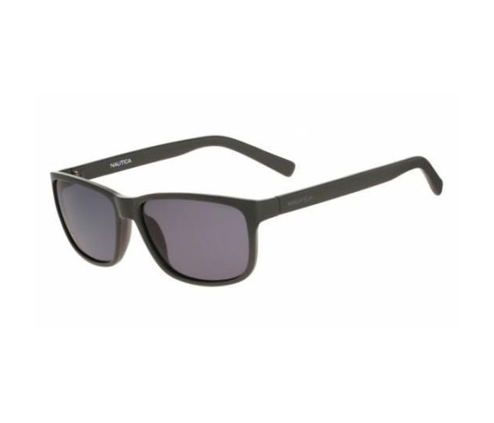 Nautica N3611SP 318 Rectangular Frame & Grey Gradient Mirrored Sunglasses for Unisex - Zoom Image