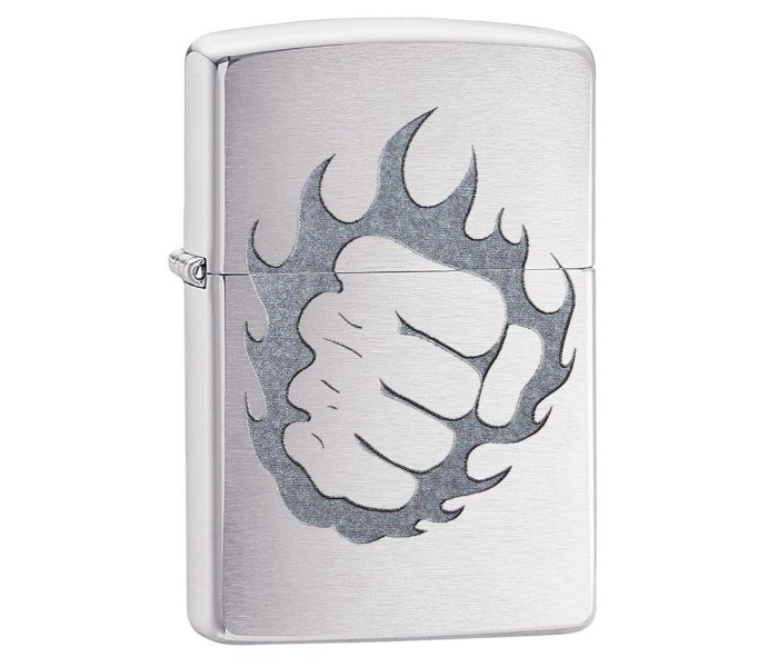 Zippo 29428 200 Tattoo Fire and First Lighter Silver - Zoom Image 2