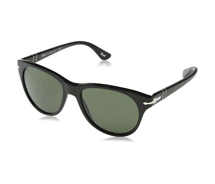 Persol 0PO3134S 24/31 Wayfarer Havana Frame & Green Mirrored Sunglasses for Unisex - Zoom Image 2