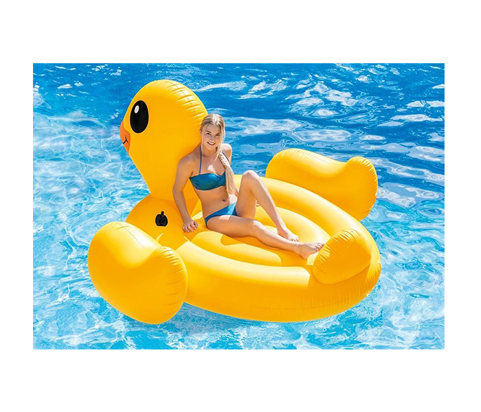 Intex ZX-56286 Inflatable Mega Yellow Island Duck - Yellow - Zoom Image 2