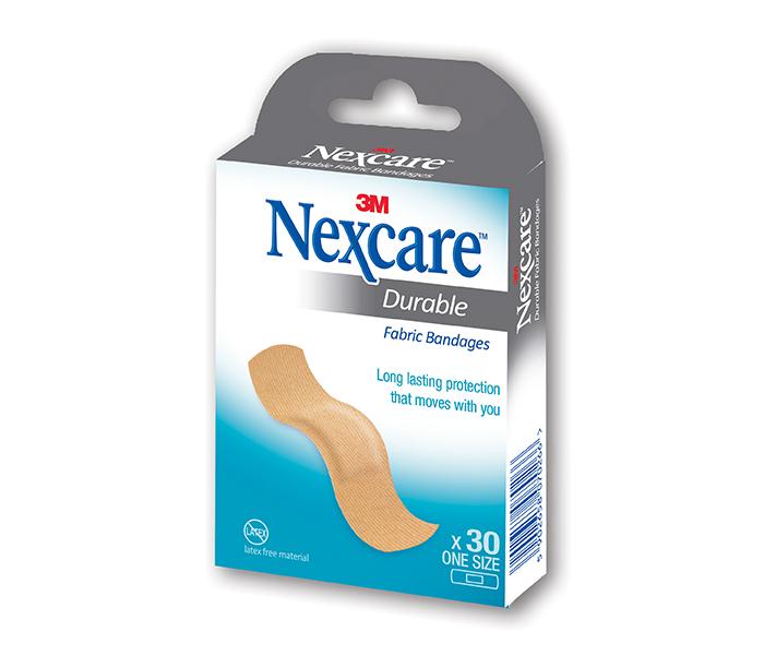 3M Nexcare 665-30 Durable Fabric Bandages - 30 Piece - Zoom Image